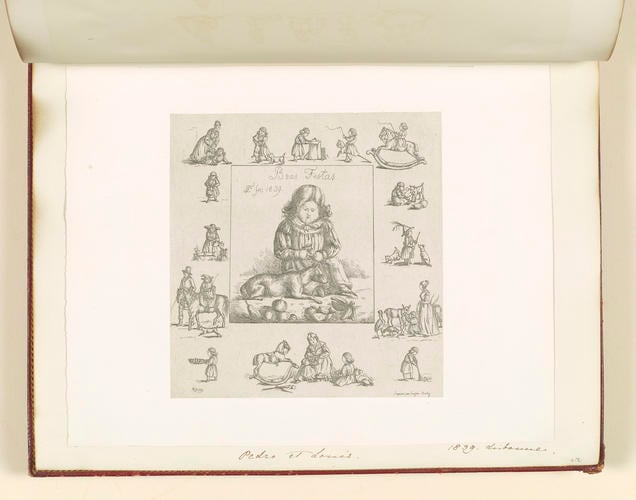 Master: Collection of Etchings done by Ferdinand King of Portugal, 1840.
Item: A portrait of Pedro