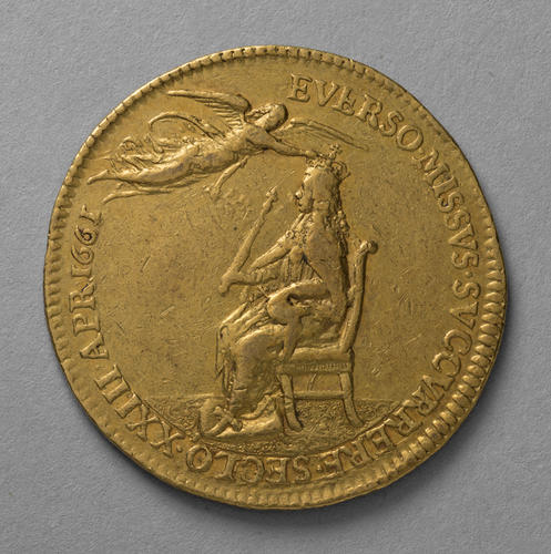 Medal commemorating the Coronation of Charles II