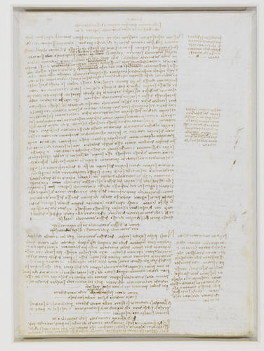 Recto: Notes on the heart and motion of the blood. Verso: Notes on the action of the heart, etc