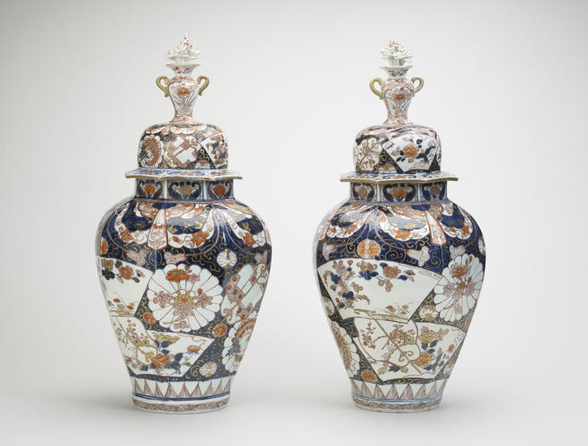 Master: Pair of jars and covers