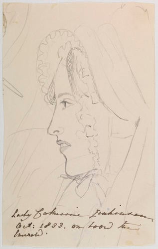 Master: PRINCESS VICTORIA SKETCHES 1
Item: Lady Catherine Jenkinson