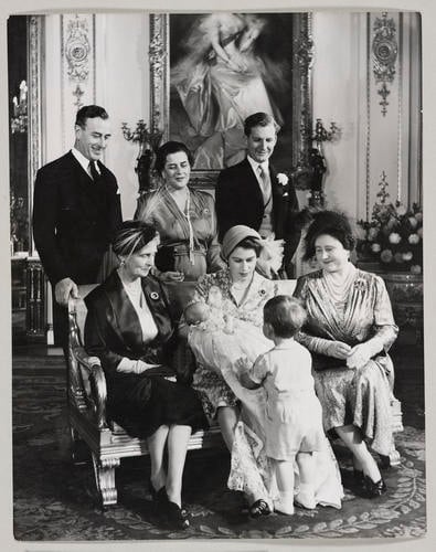 The Christening of Princess Anne