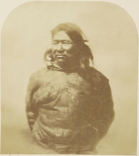 Portrait of an Inuit man