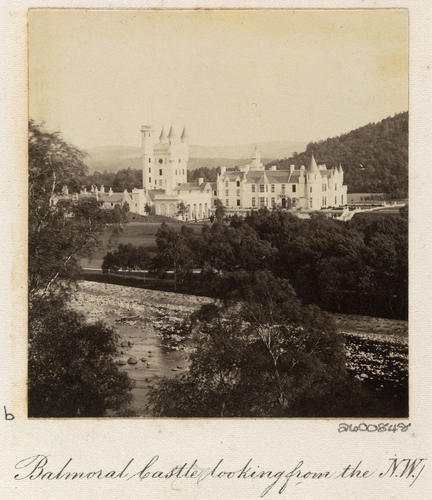 Balmoral Castle, looking from the N. W Balmoral Castle, looking from the N. W