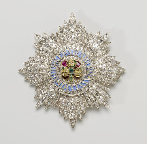 Order of St Patrick. Queen Victoria's star
