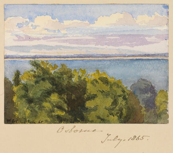 Master: SKETCHES FROM NATURE V. R. 1865 TO 1867
Item: Osborne