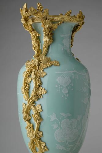 Pair of vases with mounts Pair of vases with mounts