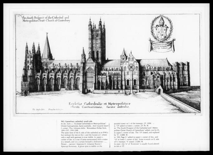 Canterbury Cathedral: south side Canterbury Cathedral: south side