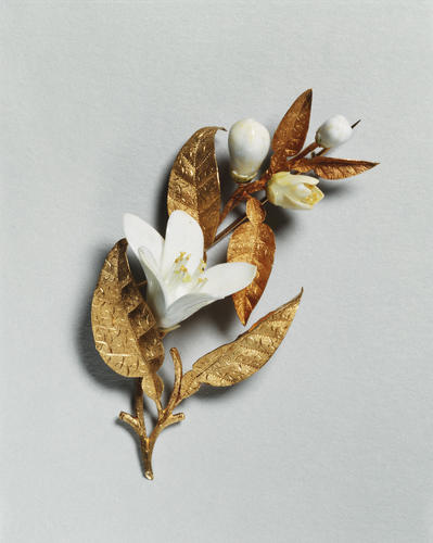 Master: Pair of brooches from the orange blossom parure
Item: Brooch