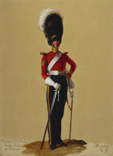 Sergeant George Reid (b. 1804), 2nd (Royal North British) Dragoons Sergeant George Reid (b. 1804), 2nd (Royal North British) Dragoons