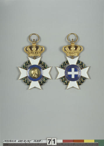Order of the Redeemer (Greece), 1st type. Edward VII's sash badge