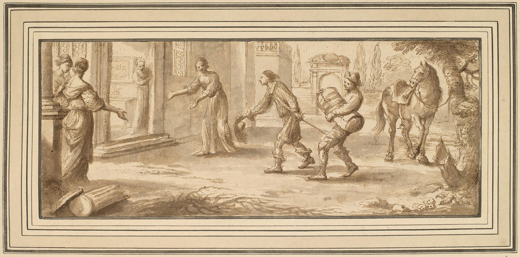 The harlots invite the Prodigal Son The harlots invite the Prodigal Son