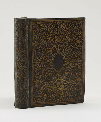 Preces Piae []. [Fine binding originally enclosing a MS, now with blank pages to fit]