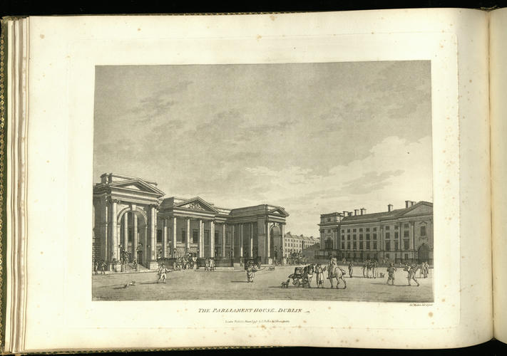 A Picturesque and descriptive view of the city of Dublin described in a series of the most interesting scenes taken in the year 1791 / by James Malton. With : A Brief authentic history from the earlie