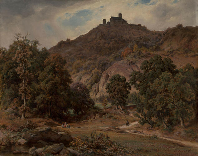 Die Wartburg bei Eisenach Die Wartburg bei Eisenach