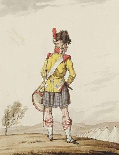 British Infantry. Drummer of a Highland Regiment