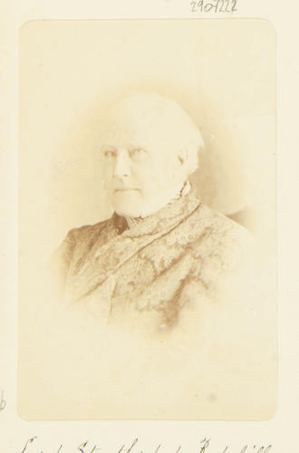Lord Stratford de Redcliffe 1876 (Died 1880) [Photographic Portraits Vol. 4/62 1861-1876]