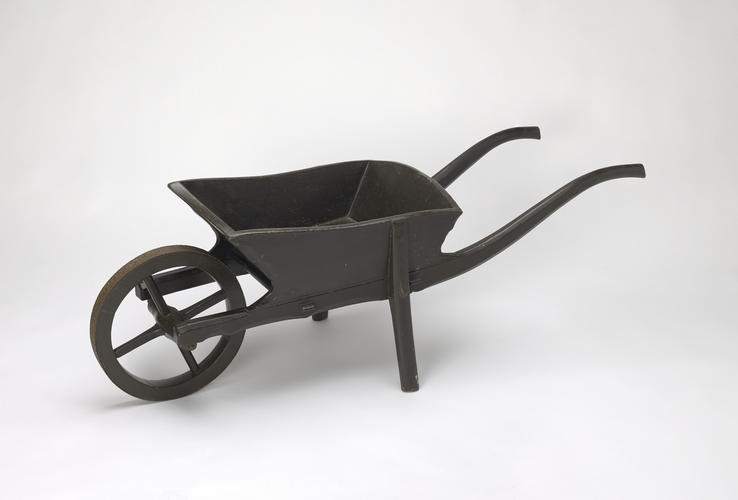 Master: A pair of wooden children's wheelbarrows
Item: Child's wheelbarrow Master: A pair of wooden children's wheelbarrows
Item: Child's wheelbarrow