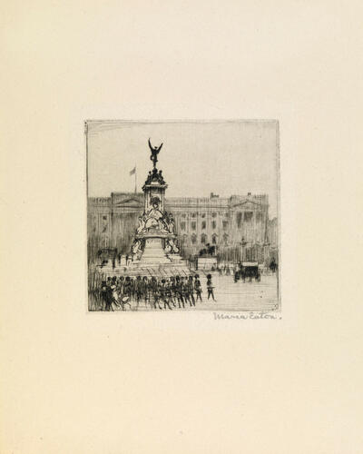 The Queen Victoria Memorial, Buckingham Palace The Queen Victoria Memorial, Buckingham Palace