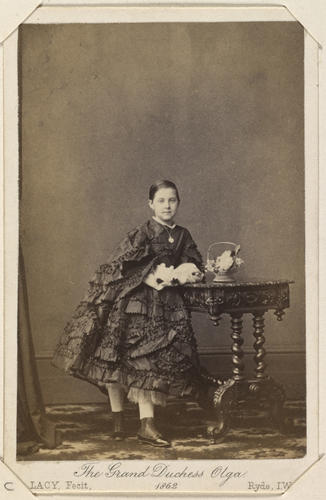 Olga, Queen of the Hellenes (1851-1926), when Grand Duchess Olga Constantinovna of Russia
