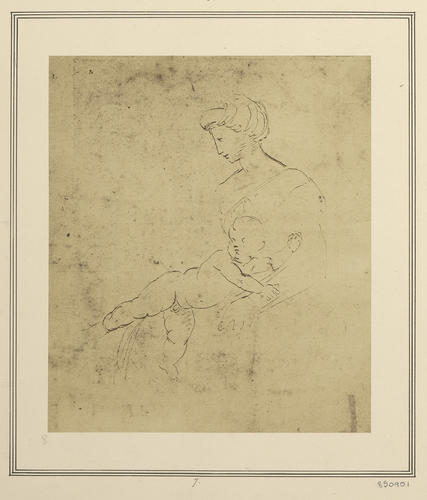 Study of a Virgin and Child