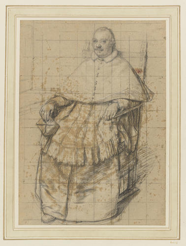 A study for a portrait of Cardinal Ottoboni A study for a portrait of Cardinal Ottoboni