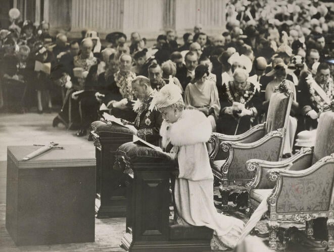 King George V's Silver Jubilee - Service of Thanksgiving at St Paul's Cathedral
