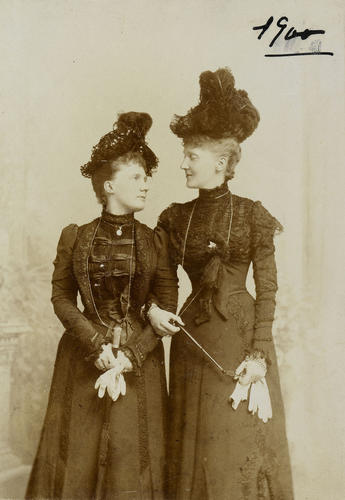 Grand Duchess Elisabeth Mavrikievna and Princess Marie Anne of Saxe-Altenburg