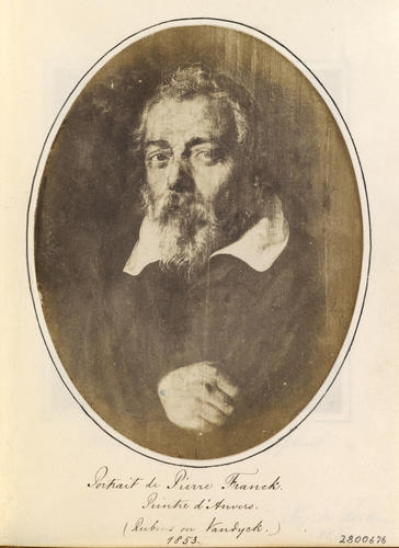'Portrait de Pierre Franck'; Portrait of Frans Francken the Elder 'Portrait de Pierre Franck'; Portrait of Frans Francken the Elder