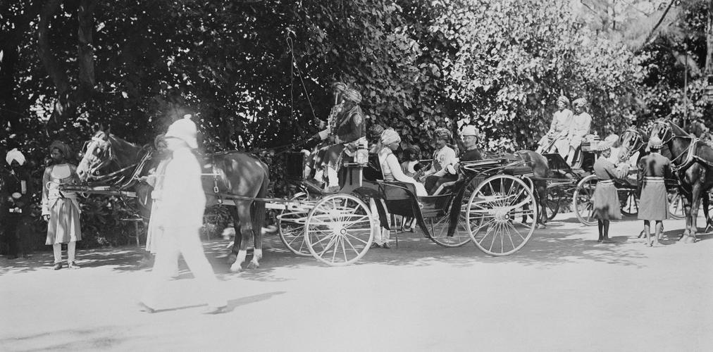 Reception of Indian Princes, Bombay, 10 November 1905