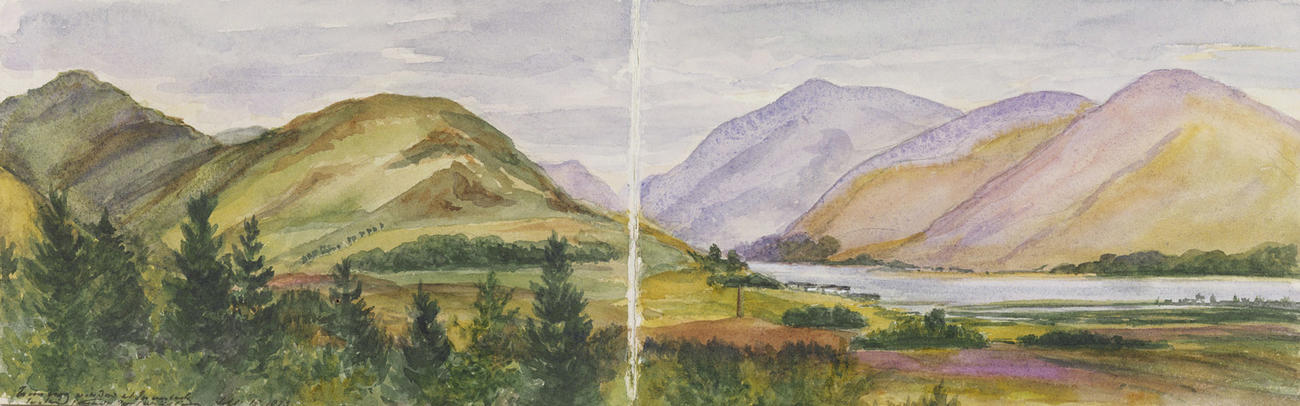 Master: SKETCHES BY QUEEN VICTORIA II
Item: Pce. Charles Edward's Moument Glenfinnan