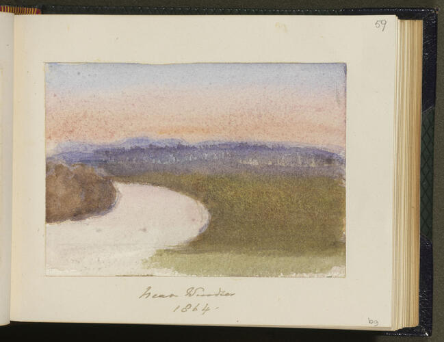 Master: SKETCHES FROM NATURE V. R. 1862 TO 1864
Item: Near Windsor Master: SKETCHES FROM NATURE V. R. 1862 TO 1864
Item: Near Windsor