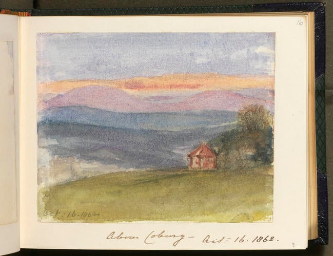 Master: SKETCHES FROM NATURE V. R. 1862 TO 1864
Item: Coburg