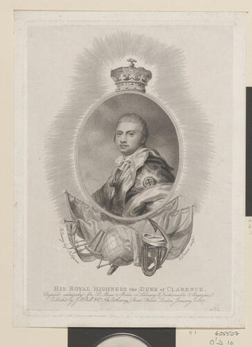 HIS ROYAL HIGHNESS the DUKE of CLARENCE