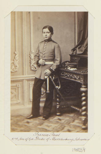 Prince Paul (1852-1923), second son of the Grand Duke of Mecklenburg-Schwerin