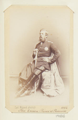 Emperor Friedrich III (1831-88), when Crown Prince of Prussia Emperor Friedrich III (1831-88), when Crown Prince of Prussia