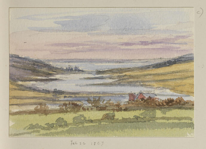 Master: SKETCHES BY QUEEN VICTORIA I
Item: A river mouth