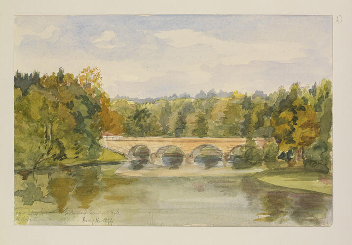 Master: SKETCHES BY QUEEN VICTORIA II
Item: Near Chinese Island Windsor Park
