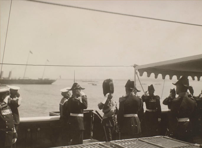 Nicholas II, Emperor of Russia in the Bay of Reval, 1908 Nicholas II, Emperor of Russia in the Bay of Reval, 1908
