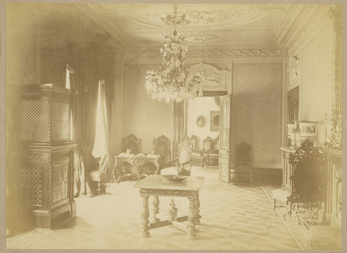 Drawing room of Grand Duke Friedrich Wilhelm of Mecklenburg-Strelitz at Schloss Neustrelitz Drawing room of Grand Duke Friedrich Wilhelm of Mecklenburg-Strelitz at Schloss Neustrelitz