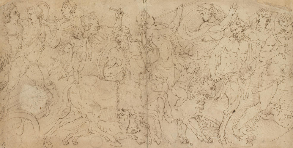 Bacchic procession