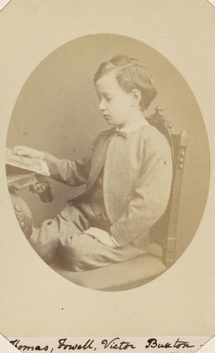 Thomas Fowell Victor Buxton. [Photographs, English Portraits. Volume 70. ]