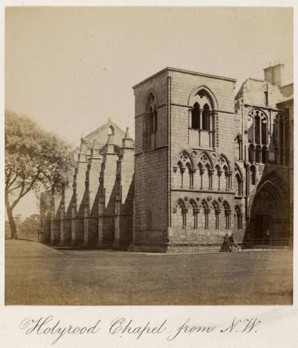 Holyrood Chapel from north west