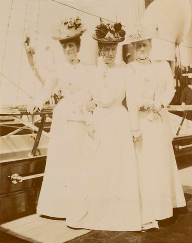 Queen Alexandra, Dowager Empress Maria Feodorovna and Queen Olga of the Hellenes