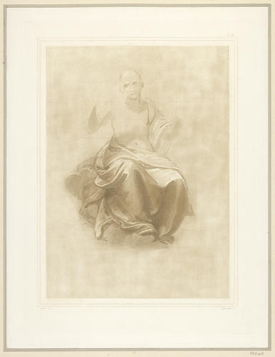 Study for the figure of Christ