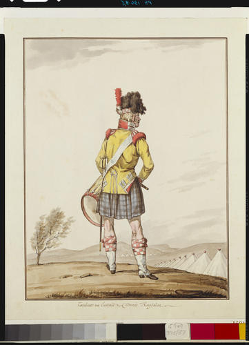British Infantry. Drummer of a Highland Regiment