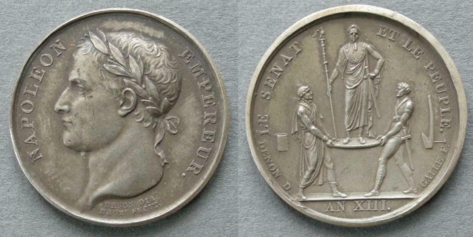France. Coronation of Napoleon Bonaparte, 1804