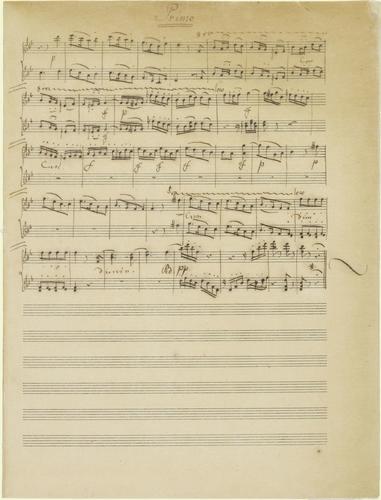 Lied ohne Worte für das Piano vierhändig / von Felix Mendelssohn Bartholdy
