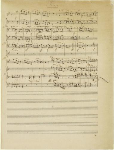 Lied ohne Worte für das Piano vierhändig / von Felix Mendelssohn Bartholdy Lied ohne Worte für das Piano vierhändig / von Felix Mendelssohn Bartholdy