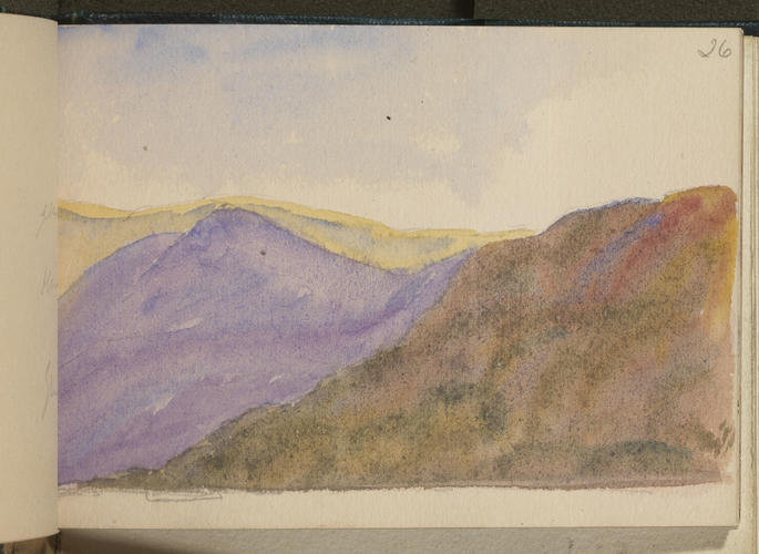 Master: SKETCHES FROM NATURE V. R. MDCCCLX TO MDCCCLXI
Item: Hills